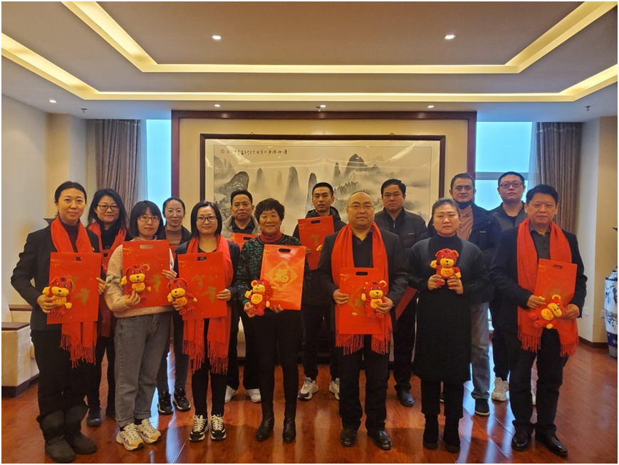 房山区住房和建筑行业联合会领导莅临我集团慰问送温暖