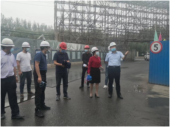 集团加强“国庆、二十大”期间施工现场管理